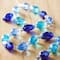 Aqua Teardrop Faceted Glass Beads, 11mm by Bead Landing™